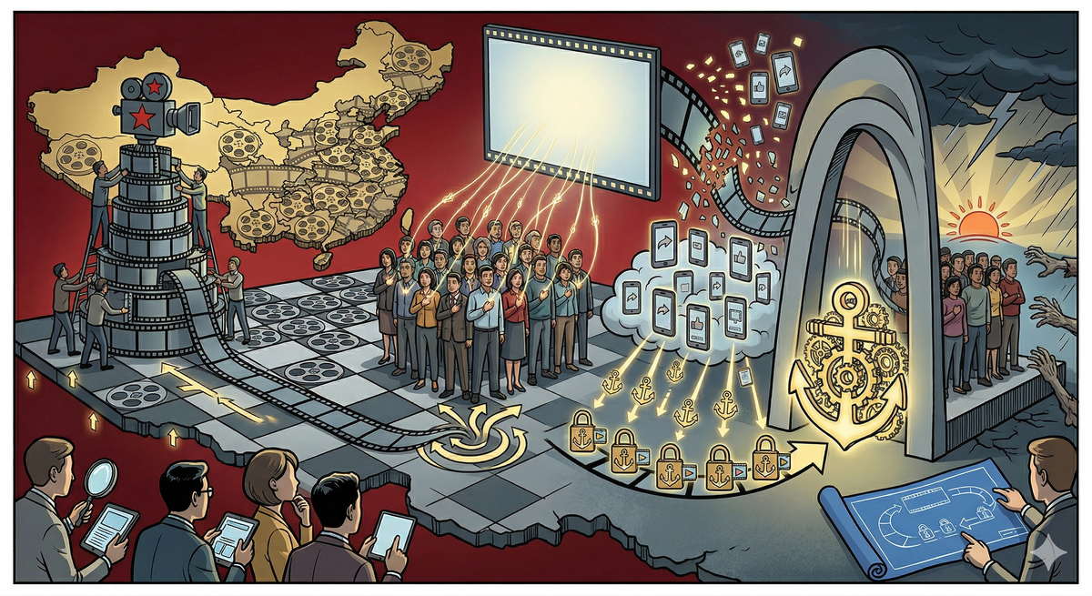 新主流電影之戰略定錨：國家共識建構、凝聚與錨定的疊加效益