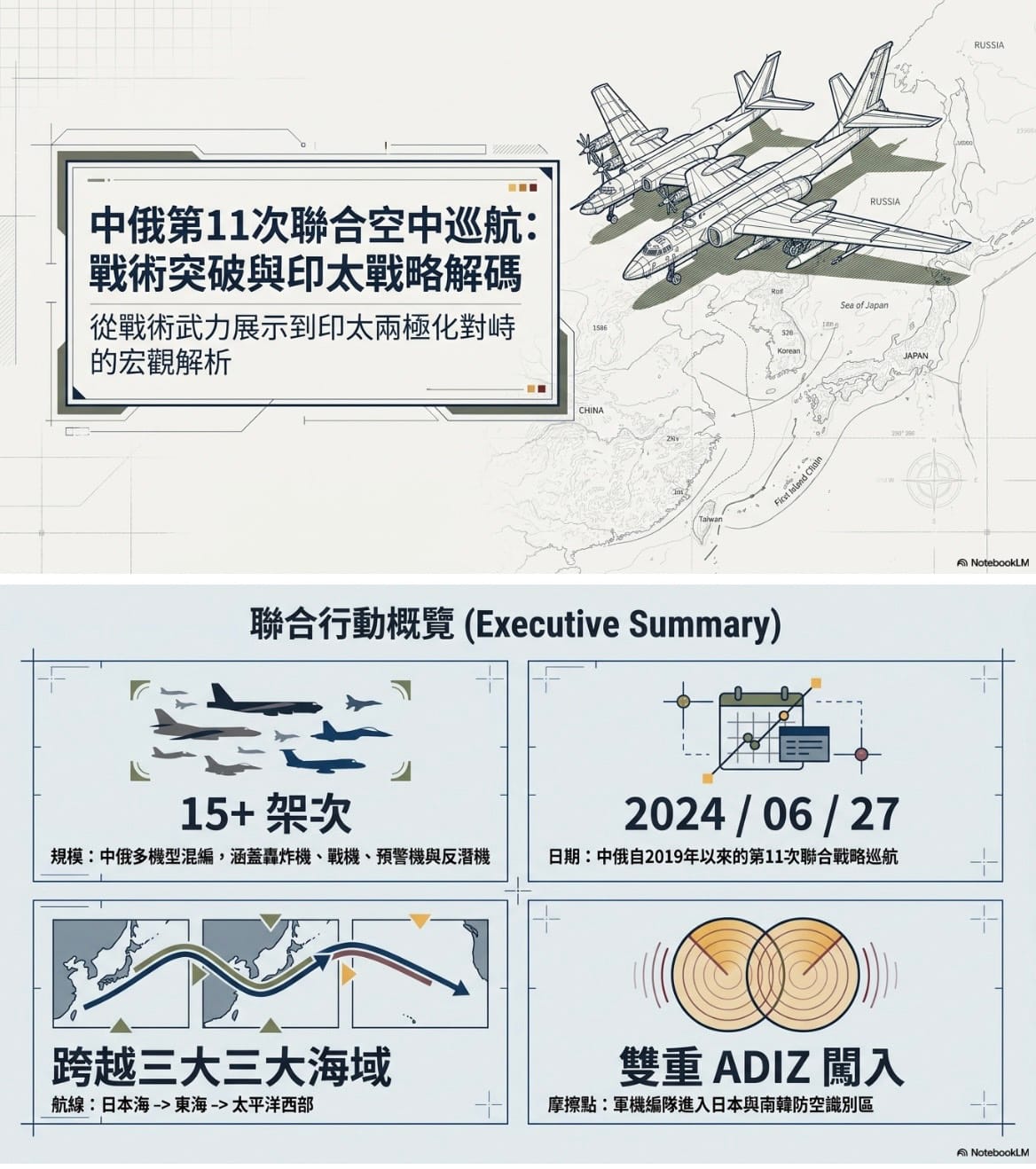 短評中俄第11次聯合空中戰略巡航